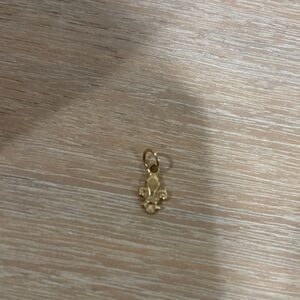 AUTHENTIC NWOT Helen ficalora mini gold fleur de lis